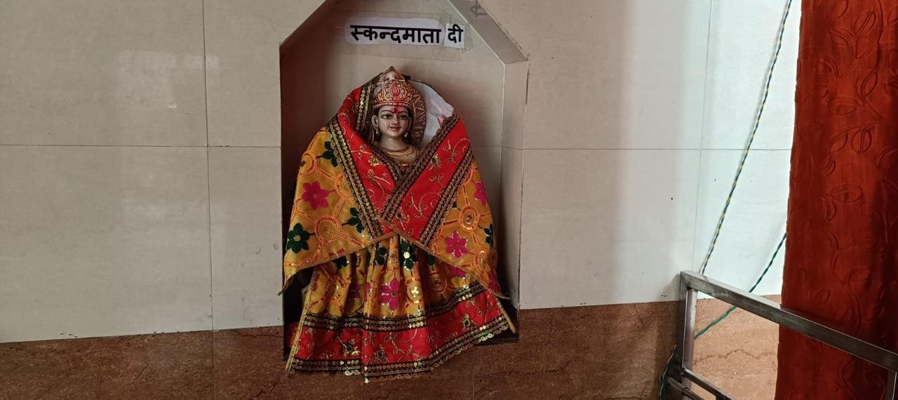 माँ स्कंदमाता के दर्शन - विराजमान श्री मृत्युंजय महादेव मंदिर, लखनऊ