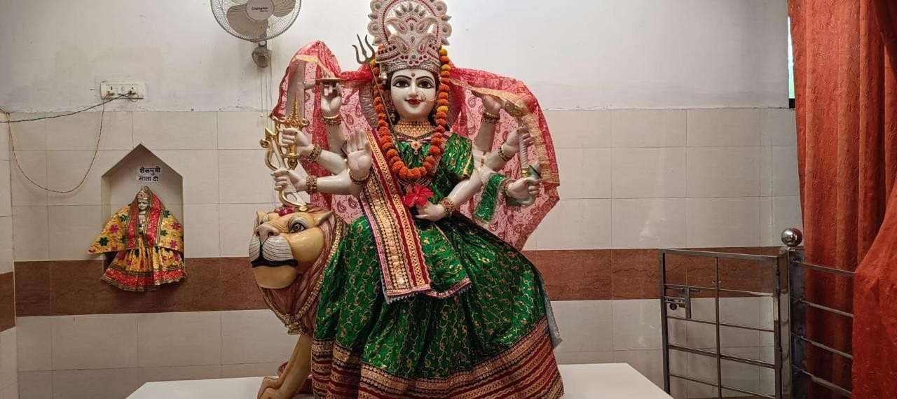 माँ दुर्गा के दिव्य दर्शन - विराजमान श्री मृत्युंजय महादेव मंदिर, लखनऊ
